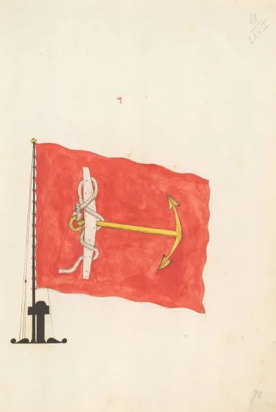 Flag Of The British Admiralty