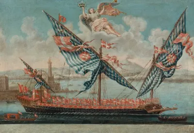 Flagship Of Emmanuel De Rohan De Polduc Grandmaster Of The Sovereign Military Order Of Malta