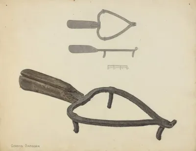 Flat Iron Holder 14