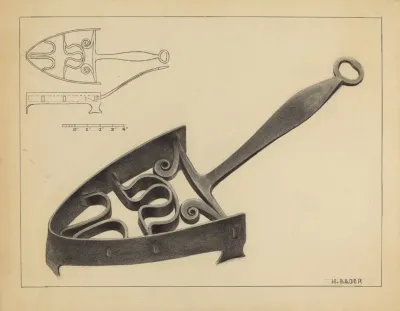 Flat Iron Holder 17