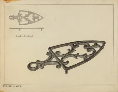 Flat Iron Holder 18