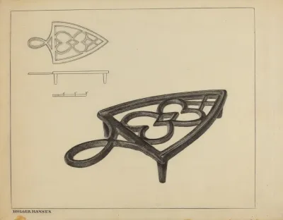 Flat Iron Holder 20