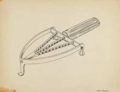 Flat Iron Holder 23