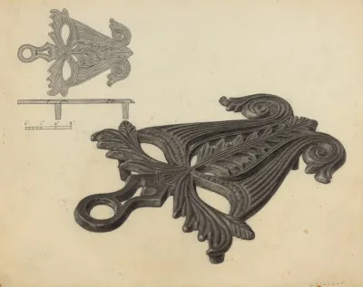 Flat Iron Holder 25
