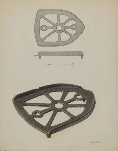 Flat Iron Holder 28