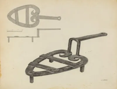 Flat Iron Holder 30