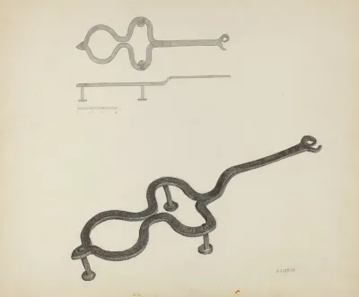 Flat Iron Holder 31