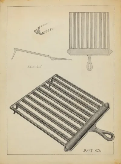 Flat Iron Holder 32