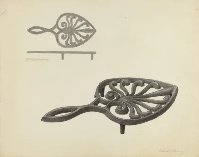 Flat Iron Holder 36