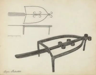 Flat Iron Holder 38