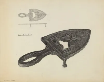 Flat Iron Holder 40