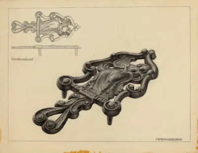 Flat Iron Holder 42