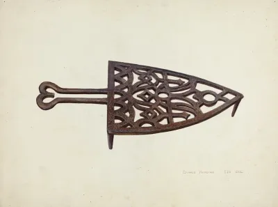 Flat Iron Holder 6