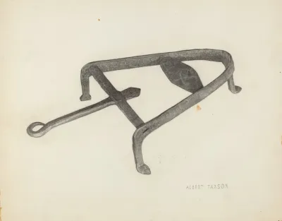 Flat Iron Holder