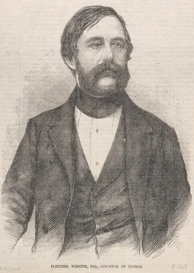 Fletcher Webster Esq Surveyor Of Boston