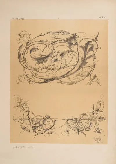 Fleurons Maniere Allemande