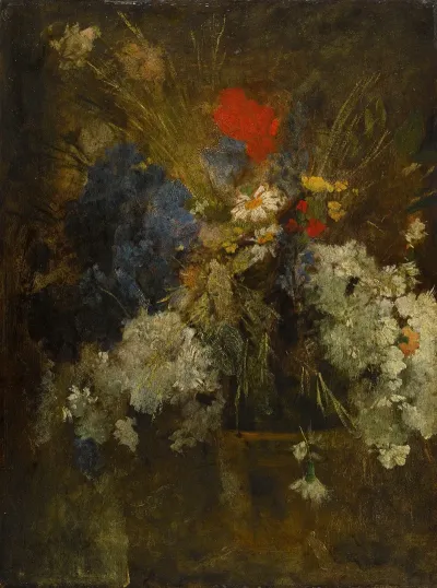 Fleurs Des Champs Coquelicot Marguerite Et Bleuet