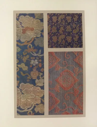 Fleurs Et Motifs Ornementaux Renards Et Raisins Motifs Dornement