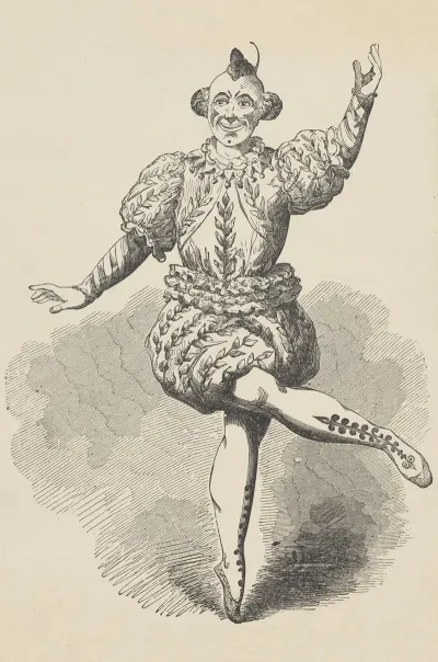 Flexmore English Pantomime Clown