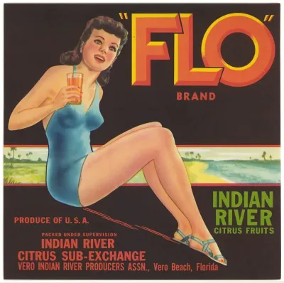 Flo Brand Citrus Label 2