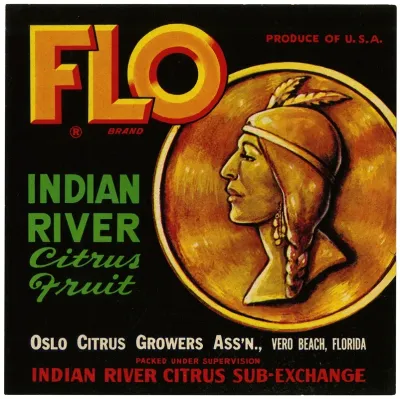 Flo Brand Citrus Label 4