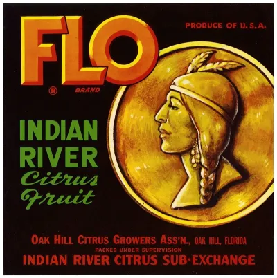Flo Brand Citrus Label 6