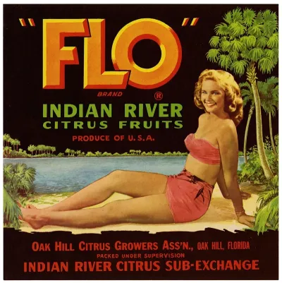 Flo Brand Citrus Label