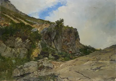 Flock In The Alps