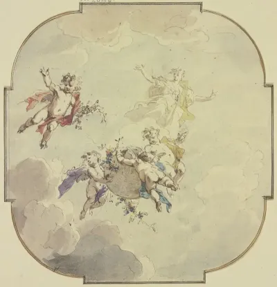 Flora And Putti