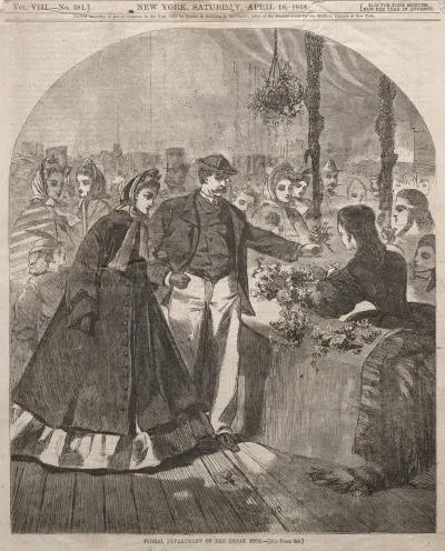 Floral Department Of The Great Fair