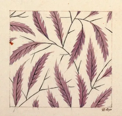 Floral Design For Printed Textile Pl Xli