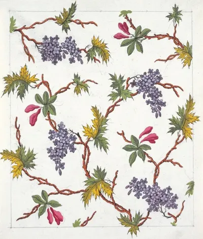 Floral Design For Printed Textile Pl Xviii