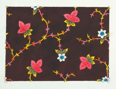 Floral Design For Printed Textile Pl Xxiii