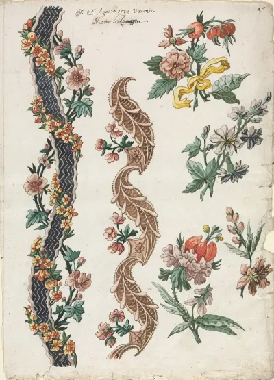 Floral Designs And Floral Bands