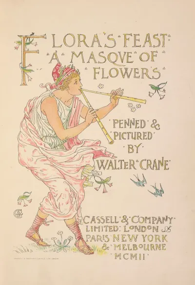 Floras Feast A Masque Of Flowers Pl 01