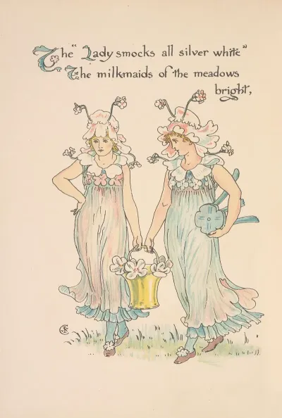 Floras Feast A Masque Of Flowers Pl 10