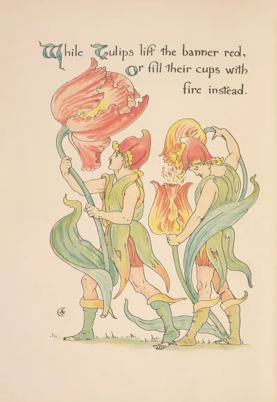 Floras Feast A Masque Of Flowers Pl 14