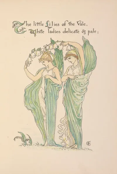 Floras Feast A Masque Of Flowers Pl 19