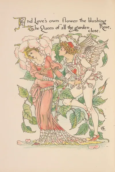Floras Feast A Masque Of Flowers Pl 22