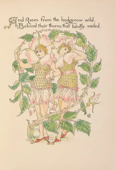 Floras Feast A Masque Of Flowers Pl 23