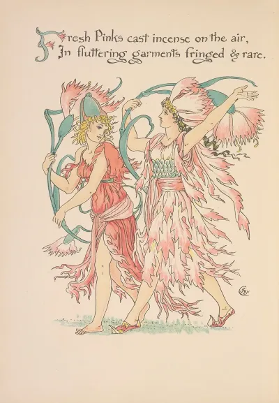 Floras Feast A Masque Of Flowers Pl 29