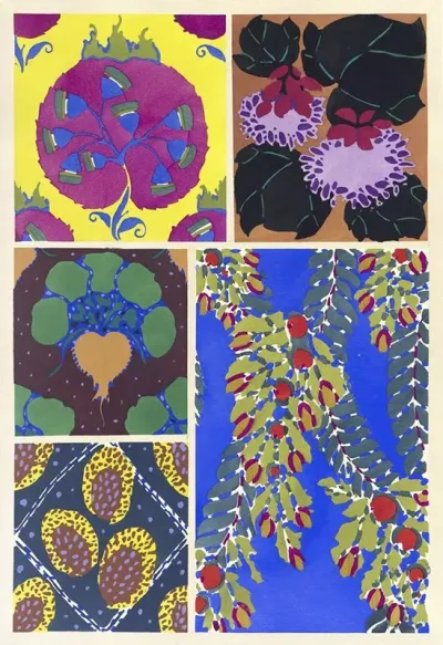 Floreal Dessins Coloris Nouveaux Pl 07