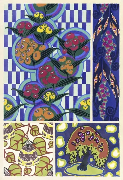 Floreal Dessins Coloris Nouveaux Pl 08