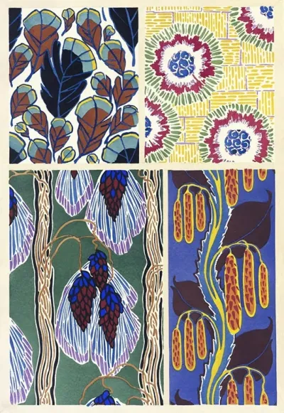 Floreal Dessins Coloris Nouveaux Pl 09