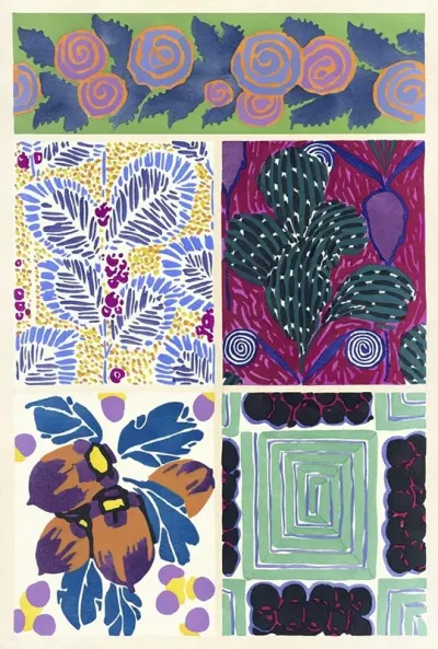 Floreal Dessins Coloris Nouveaux Pl 15
