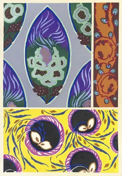 Floreal Dessins Coloris Nouveaux Pl 16