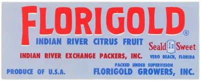 Florigold Citrus Label 3