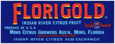 Florigold Citrus Label