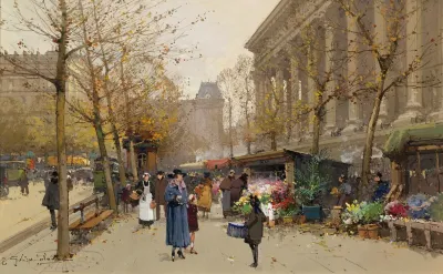 Flower Market La Madeleine