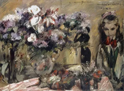 Flowers And Daughter Wilhelmine